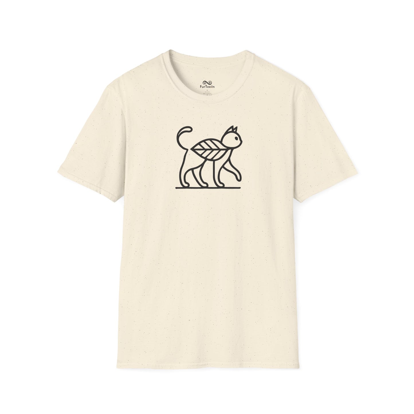 Minimalist Unisex Cat T-Shirt