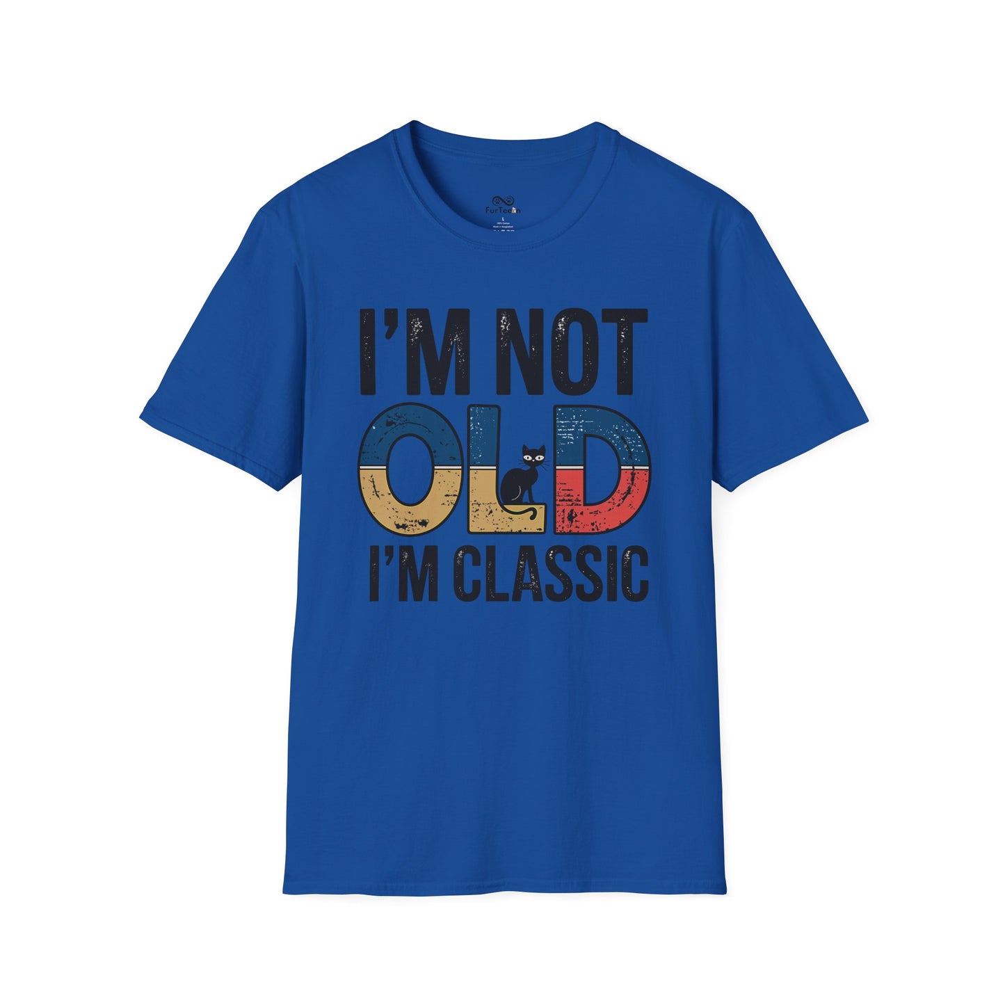 I'M Not Old I'M Classic Text Cat Unisex T-Shirt