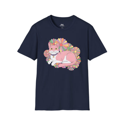 Vintage Graphic Cat Unisex T-Shirt